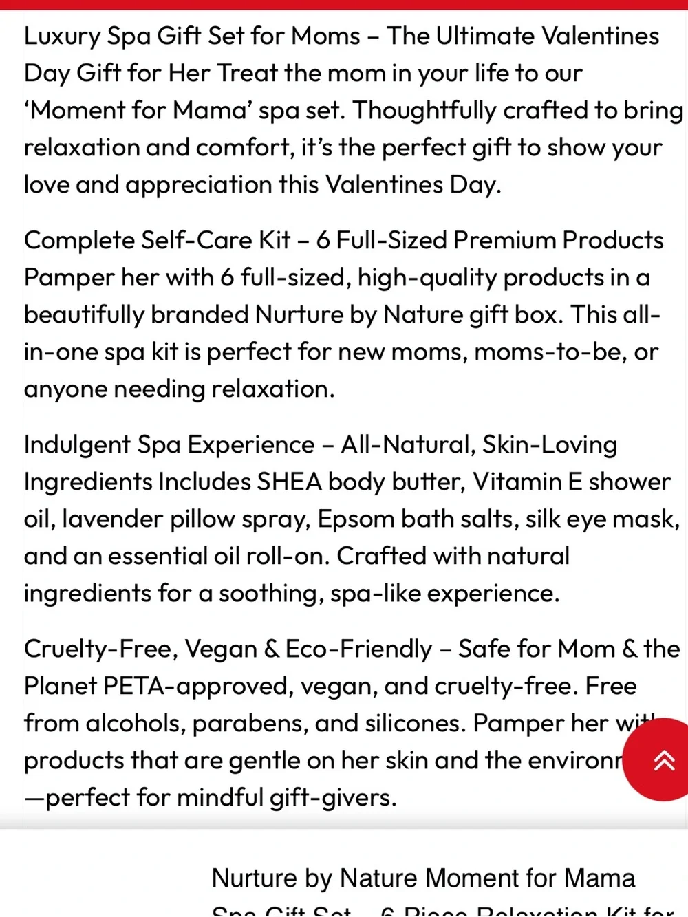 Nurture by Nature Lavender & Bergamot Women’s Skincare Gift Set NEW